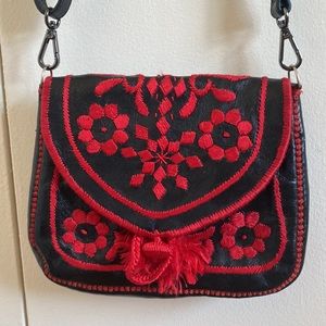 Vintage leather purse
